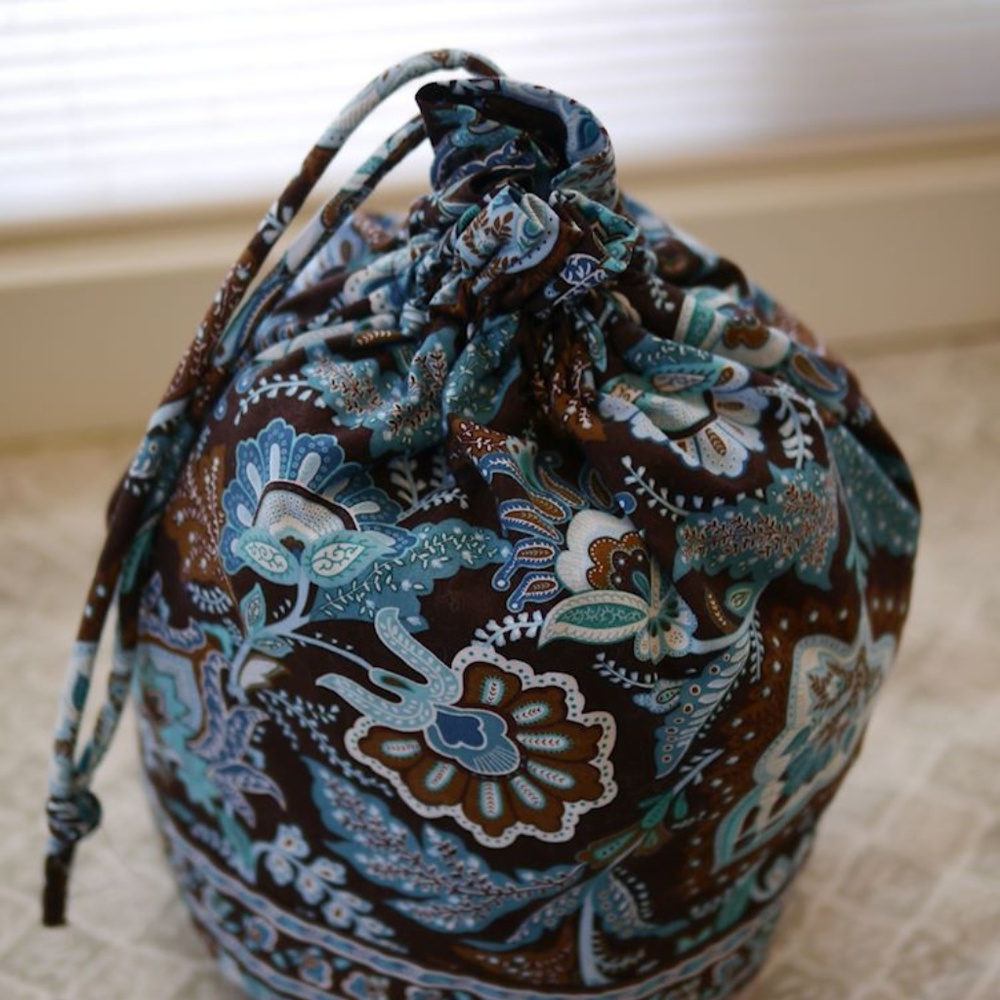 Vera Bradley Java Blue Ditty Bag